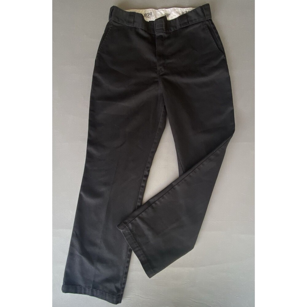 Dickies 874 Original Fit Women's 10 Short Black Work Pants FP874BSK